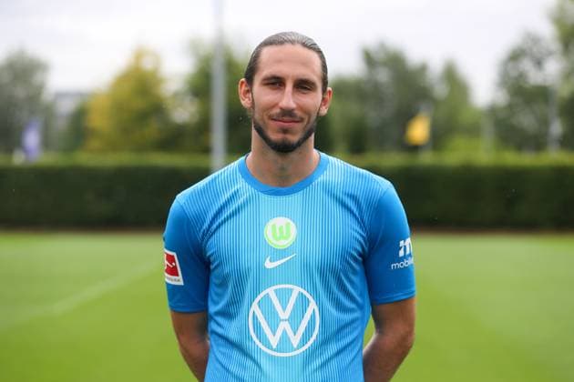VfL Wolfsburg Photo appointment Wolfsburg, 16 07 2025, Goalkeeper Kamil Grabara VfL Wolfsburg, 1 Bundesliga, Portrait appointment 2025 2026 Wolfsburg