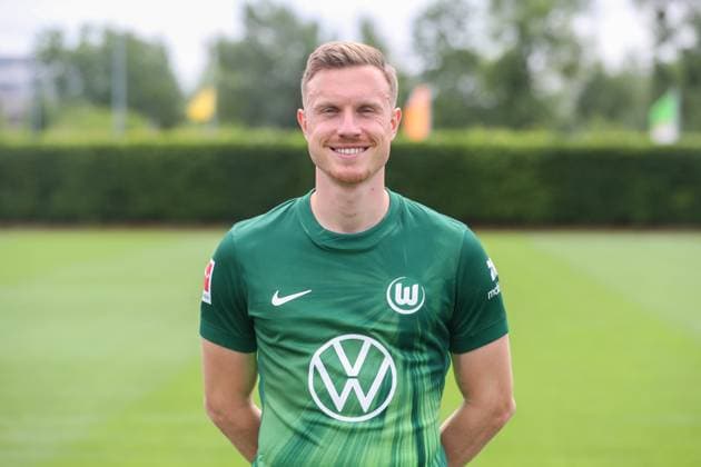 VfL Wolfsburg photo appointment Wolfsburg, 16 07 2025, Yannick Gerhardt VfL Wolfsburg, 1 Bundesliga, portrait appointment 2025 2026 Wolfsburg