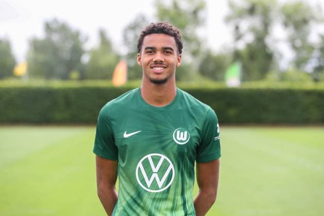 VfL Wolfsburg photo appointment Wolfsburg, 16 07 2025, David Odogu VfL Wolfsburg, 1 Bundesliga, portrait appointment 2025 2026 Wolfsburg