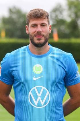 VfL Wolfsburg Photo appointment Wolfsburg, 16 07 2025, Goalkeeper Marius Müller VfL Wolfsburg, 1 Bundesliga, Portrait appointment 2025 2026 Wolfsburg