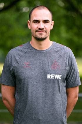 Co-coach Hannes Dold 1 FC Köln 1 BL, portrait date 2025 2026