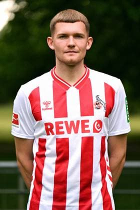 Luca Kilian 1 FC Köln 1 BL, portrait date 2025 2026