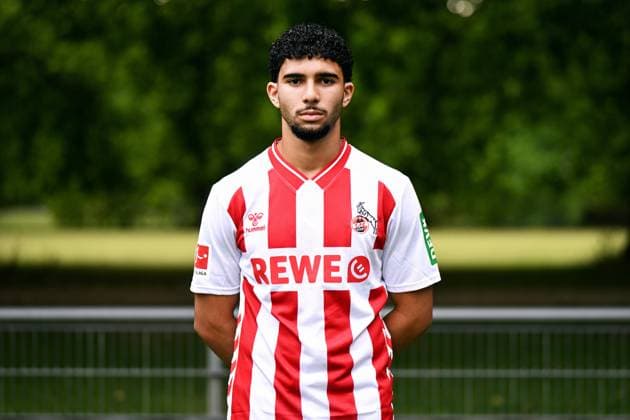 Fayssal Harchaoui 1 FC Köln 1 BL, portrait date 2025 2026