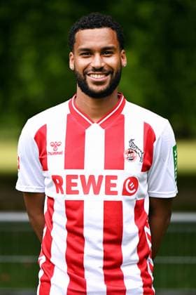 Linton Maina 1 FC Köln 1 BL, portrait date 2025 2026