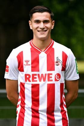 Emin Kujovic 1 FC Köln 1 BL, portrait date 2025 2026