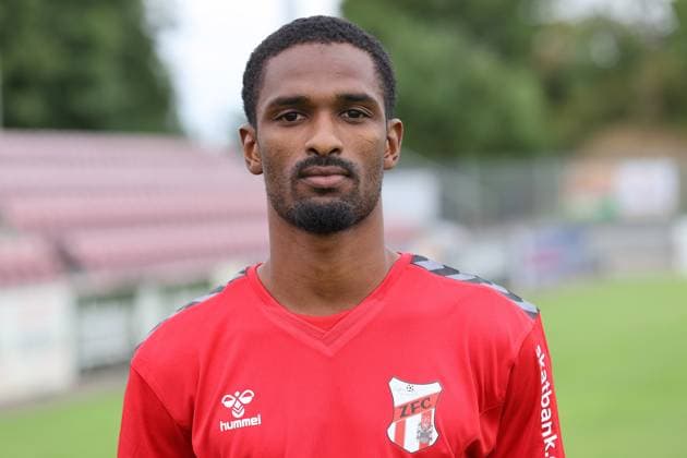 Sport Men Soccer Soccer Season 2025 26 16 07 2025 Bluechip Arena Meuselwitz ZFC Meuselwitz Team Photo Portrait Califo BaldÃ Meuselwitz Thueringen Germany