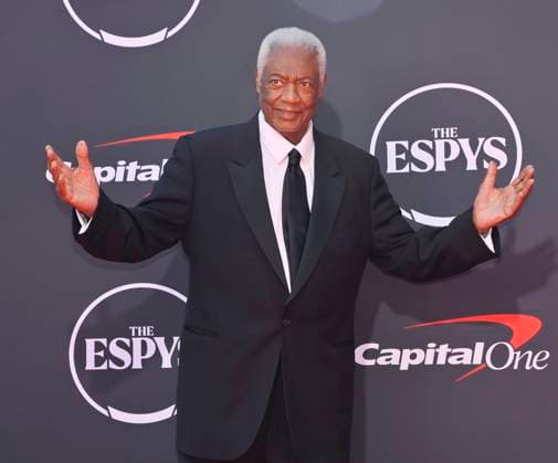 Oscar Robertson attends the ESPY Awards at the Dolby Theatre in the Hollywood section of Los Angeles on Wednesday, July 16, 2025. The annual event honors the top athletes and performances of the year.  LAP2025071615 JIMxRUYMEN