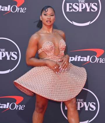 Jordan Chile attends the ESPY Awards at the Dolby Theatre in the Hollywood section of Los Angeles on Wednesday, July 16, 2025. The annual event honors the top athletes and performances of the year.  LAP2025071619 JIMxRUYMEN