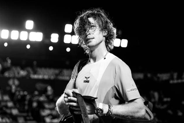 LOS CABOS TENNIS TENNIS OPEN 2025 LOS CABOS TENNIS OPEN 2025 RUBLEV VS HERNANDEZ 16072025 LOS CABOS, BAJA CALIFORNIA, MEXICO Photo of Andrey Rublev of Russia, during singles game of Los Cabos Tennis Open 2025 held at the Estadio Mextenis of the Cabo Sports Complex of Los Cabos, Baja California, Mexico Photo Andrey Rublev of Russia, during singles game of Los Cabos Tennis Open 2025 held at the Estadio Mextenis of the Cabo Sports Complex of Los Cabos, Baja California, Mexico PHOTO BY IMAGENSHOP AGENCIA FOTOGRAFICA LOS CABOS BAJA CALIFORNIA MEXICO Copyright: xIMAGENSHOPxAGENCIAxFOTOGRAFICAx