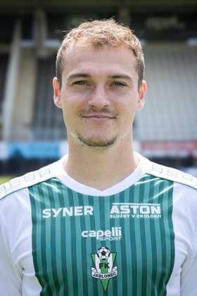Fußball, FK Jablonec, Porträttermin 2025 2026 Matej Polidar fotbalista tymu FK Jablonec, 16. cervence 2025, Jablonec nad Nisou. (CTKxPhoto RadekxPetrasek) CTKPhotoF202507170221501  CTKPhotoF202507170221501
