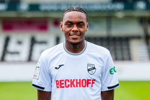 Chilohem Onuoha SC Verl 3 Liga, Porträttermin 2025 2026 GER, Porträttermin SC Verl, Football, 3 Liga, Season 2025 2026, 16 07 2025 GER, Porträttermin SC Verl, Football, 3 Liga, Season 2025 2026, 16 07 2025 Verl Copyright: xEibner-Pressefoto JanxRollingerx EP_JSK