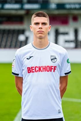 Jan Olschweski SC Verl 3 Liga, Porträttermin 2025 2026 GER, Porträttermin SC Verl, Football, 3 Liga, Season 2025 2026, 16 07 2025 GER, Porträttermin SC Verl, Football, 3 Liga, Season 2025 2026, 16 07 2025 Verl Copyright: xEibner-Pressefoto JanxRollingerx EP_JSK
