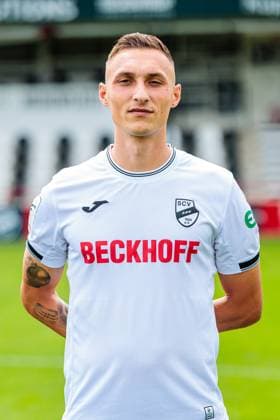 Dominik Steczyk SC Verl 3 Liga, Porträttermin 2025 2026 GER, Porträttermin SC Verl, Football, 3 Liga, Season 2025 2026, 16 07 2025 GER, Porträttermin SC Verl, Football, 3 Liga, Season 2025 2026, 16 07 2025 Verl Copyright: xEibner-Pressefoto JanxRollingerx EP_JSK