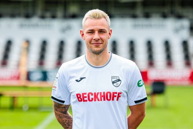 Niko Kijewski SC Verl 3 Liga, Porträttermin 2025 2026 GER, Porträttermin SC Verl, Football, 3 Liga, Season 2025 2026, 16 07 2025 GER, Porträttermin SC Verl, Football, 3 Liga, Season 2025 2026, 16 07 2025 Verl Copyright: xEibner-Pressefoto JanxRollingerx EP_JSK