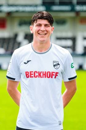 Alessio Besio SC Verl 3 Liga, Porträttermin 2025 2026 GER, Porträttermin SC Verl, Football, 3 Liga, Season 2025 2026, 16 07 2025 GER, Porträttermin SC Verl, Football, 3 Liga, Season 2025 2026, 16 07 2025 Verl Copyright: xEibner-Pressefoto JanxRollingerx EP_JSK