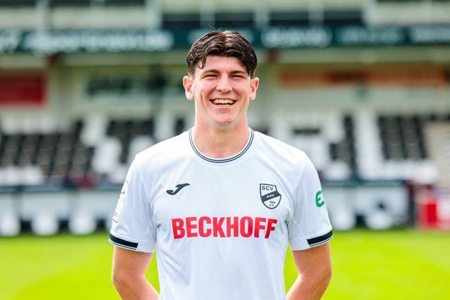 Alessio Besio SC Verl 3 Liga, Porträttermin 2025 2026 GER, Porträttermin SC Verl, Football, 3 Liga, Season 2025 2026, 16 07 2025 GER, Porträttermin SC Verl, Football, 3 Liga, Season 2025 2026, 16 07 2025 Verl Copyright: xEibner-Pressefoto JanxRollingerx EP_JSK