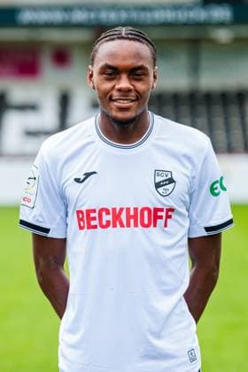 Chilohem Onuoha SC Verl 3 Liga, Porträttermin 2025 2026 GER, Porträttermin SC Verl, Football, 3 Liga, Season 2025 2026, 16 07 2025 GER, Porträttermin SC Verl, Football, 3 Liga, Season 2025 2026, 16 07 2025 Verl Copyright: xEibner-Pressefoto JanxRollingerx EP_JSK