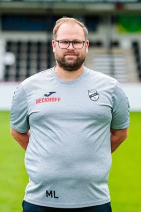 Mirko Leesemann, team manager SC Verl 3 Liga, portrait date 2025 2026 GER, portrait date SC Verl, football, 3 Liga, season 2025 2026, 16 07 2025 GER, portrait date SC Verl, football, 3 Liga, season 2025 2026, 16 07 2025 Verl Copyright: xEibner-Pressefoto JanxRollingerx EP_JSK
