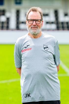 Johannes König, Equipment Manager SC Verl 3 Liga, portrait appointment 2025 2026 GER, portrait appointment SC Verl, football, 3 Liga, season 2025 2026, 16 07 2025 GER, portrait appointment SC Verl, football, 3 Liga, season 2025 2026, 16 07 2025 Verl Copyright: xEibner-Pressefoto JanxRollingerx EP_JSK