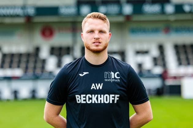 Arne Winter, video analyst SC Verl 3 Liga, portrait appointment 2025 2026 GER, portrait appointment SC Verl, football, 3 Liga, season 2025 2026, 16 07 2025 GER, portrait appointment SC Verl, football, 3 Liga, season 2025 2026, 16 07 2025 Verl Copyright: xEibner-Pressefoto JanxRollingerx EP_JSK