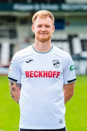 Jonas Arweiler SC Verl 3 Liga, Porträttermin 2025 2026 GER, Porträttermin SC Verl, Football, 3 Liga, Season 2025 2026, 16 07 2025 GER, Porträttermin SC Verl, Football, 3 Liga, Season 2025 2026, 16 07 2025 Verl Copyright: xEibner-Pressefoto JanxRollingerx EP_JSK