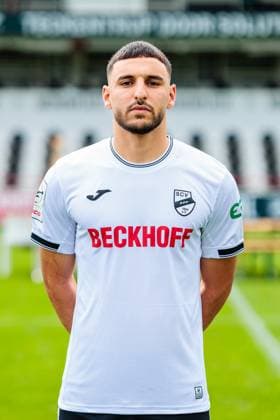 Oualid Mhamdi SC Verl 3 Liga, Porträttermin 2025 2026 GER, Porträttermin SC Verl, Football, 3 Liga, Season 2025 2026, 16 07 2025 GER, Porträttermin SC Verl, Football, 3 Liga, Season 2025 2026, 16 07 2025 Verl Copyright: xEibner-Pressefoto JanxRollingerx EP_JSK