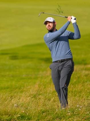 The 153rd Open Championship, Royal Portrush Golf Club, Co. Antrim 17 7 2025 Patrick Cantlay on the 2nd Patrick Cantlay on the 2nd 17 7 2025  Copyright: x INPHO BenxBradyx BB3_1137