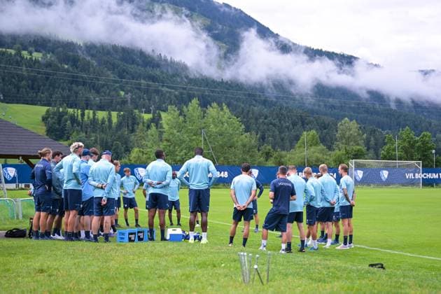 17 07 2025, Football, 2025 2026 season, 2 Bundesliga, preparation, VfL Bochum summer training camp in Scheffau am Wilden Kaiser, post-match briefing, xRHR PHOTO YYx Copyright: RHR-FOTOx RHR-FOTO YY