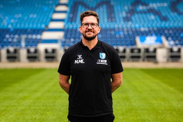 Physiotherapist Matthias Meinel, 1 FC Magdeburg 2 Football Bundesliga portrait appointment 2 BL 2025 2026 official photo appointment 1 FC Magdeburg in the Avnet Arena in Magdeburg portrait, portrait, single picture, Germany, football, men, GER, 16 07 2025 Christian Schroedter