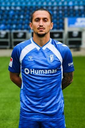 Baris Atik, 1 FC Magdeburg 2 Soccer Bundesliga portrait appointment 2 BL 2025 2026 official photo appointment 1 FC Magdeburg in the Avnet Arena in Magdeburg portrait, portrait, single picture, Germany, football, men, GER, 16 07 2025 Christian Schroedter