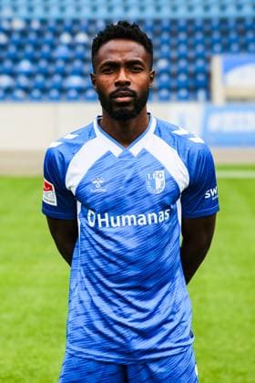 Daniel Heber, 1 FC Magdeburg 2 Soccer Bundesliga portrait appointment 2 BL 2025 2026 official photo appointment 1 FC Magdeburg in the Avnet Arena in Magdeburg portrait, portrait, single picture, Germany, football, men, GER, 16 07 2025 Christian Schroedter