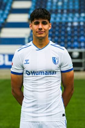 Goalkeeper Robert Kampa, 1 FC Magdeburg 2 Soccer Bundesliga portrait appointment 2 BL 2025 2026 official photo appointment 1 FC Magdeburg in the Avnet Arena in Magdeburg portrait, portrait, single picture, Germany, football, men, GER, 16 07 2025 Christian Schroedter