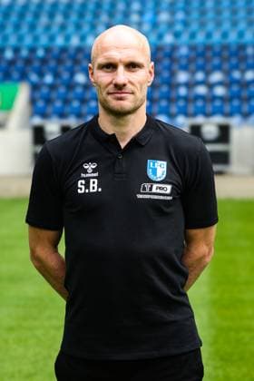 Co coach Silvio Bankert, 1 FC Magdeburg 2 Soccer Bundesliga portrait appointment 2 BL 2025 2026 official photo appointment 1 FC Magdeburg in the Avnet Arena in Magdeburg portrait, portrait, single picture, Germany, Soccer, Men, GER, 16 07 2025 Christian Schroedter