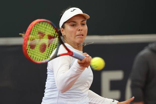 GER, Hamburg, xFSx, ATP250 Womens Tennis Tournament , MSC Hamburg Ladies Open 2025 , Round of 16 ,17 07 2025 v l Viktoriya Tomova BUL plays a forehand Copyright: HMBxMedia FernandoxSoares