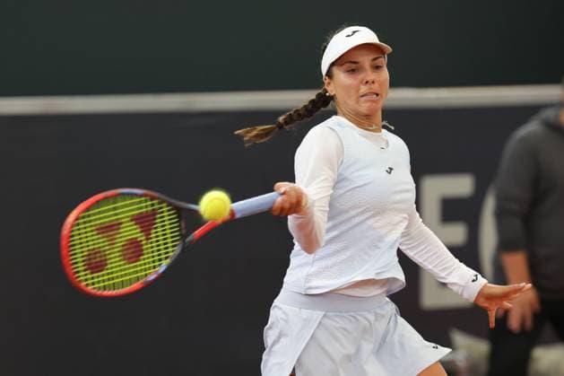 GER, Hamburg, xFSx, ATP250 Womens Tennis Tournament , MSC Hamburg Ladies Open 2025 , Round of 16 , 17 07 2025 v l Viktoriya Tomova BUL Winners fist, cheering Copyright: HMBxMedia FernandoxSoares