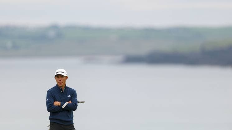 The 153rd Open Championship, Royal Portrush Golf Club, Co. Antrim 17 7 2025 Collin Morikawa Collin Morikawa 17 7 2025  Copyright: x INPHO BenxBradyx BB3_1953