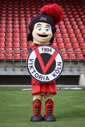 Mascot Viktor FC Viktoria Köln 1904 3 Liga, portrait date, 2025 2026, 17 07 2025 North Rhine-Westphalia Germany