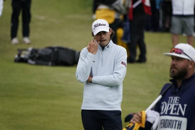 The 153rd Open Championship 2025 Jacob Skov Olesen (Den) In action on the 1st day TheÊ153rd Open Championship, Royal Portrush Golf Club (Dunluce Links) in Portrush, County Antrim, Northern Ireland, from Thursday, 17 July to Sunday, 20 July 2025. On the 17th green Copyright: xMarkxNewcombex