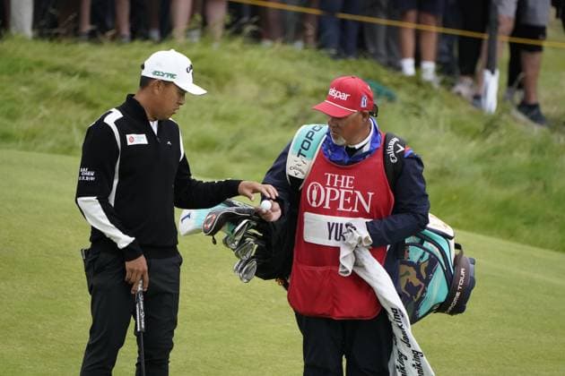 The 153rd Open Championship 2025 Chun-An Yu (Tai) In action on the 1st day TheÊ153rd Open Championship, Royal Portrush Golf Club (Dunluce Links) in Portrush, County Antrim, Northern Ireland, from Thursday, 17 July to Sunday, 20 July 2025. Copyright: xMarkxNewcombex
