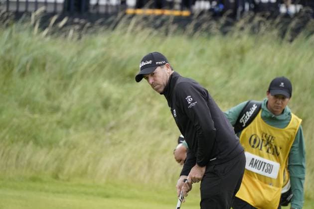 The 153rd Open Championship 2025 Julien Guerrier (Fra) In action on the 1st day TheÊ153rd Open Championship, Royal Portrush Golf Club (Dunluce Links) in Portrush, County Antrim, Northern Ireland, from Thursday, 17 July to Sunday, 20 July 2025. Copyright: xMarkxNewcombex