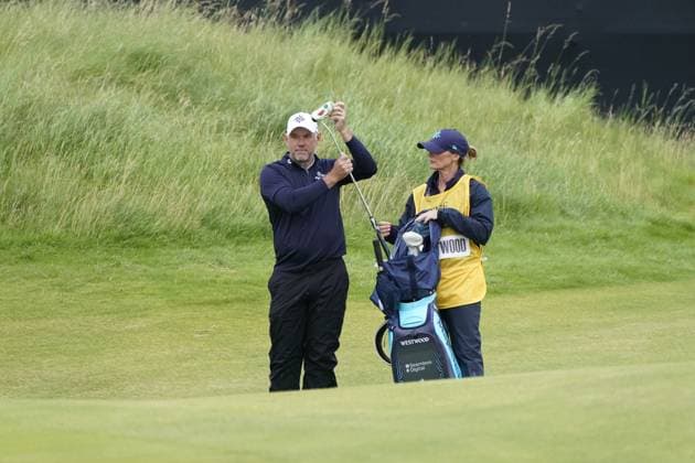The 153rd Open Championship 2025 Lee Westwood In action on the 1st day TheÊ153rd Open Championship, Royal Portrush Golf Club (Dunluce Links) in Portrush, County Antrim, Northern Ireland, from Thursday, 17 July to Sunday, 20 July 2025. Copyright: xMarkxNewcombex