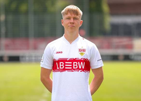 17 07 2025, Julian Lüers VfB Stuttgart II 3 Liga, portrait date 2025 2026,