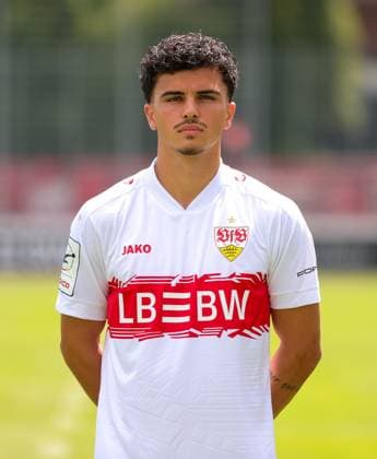 17 07 2025, Alexandre Azevedo VfB Stuttgart II 3 Liga, portrait date 2025 2026,