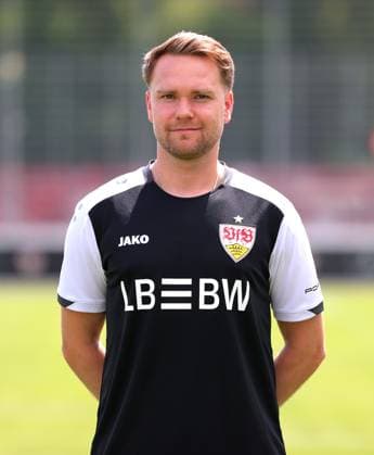17 07 2025, Co coach analysis Mischa Leibfarth VfB Stuttgart II 3 Liga, portrait date 2025 2026,