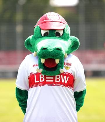 17 07 2025, Maskotchen Fritze VfB Stuttgart II 3 Liga, Porträttermin 2025 2026,