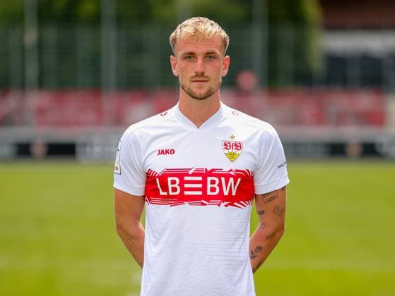 17 07 2025, Alexander Groiß VfB Stuttgart II 3 Liga, portrait date 2025 2026,