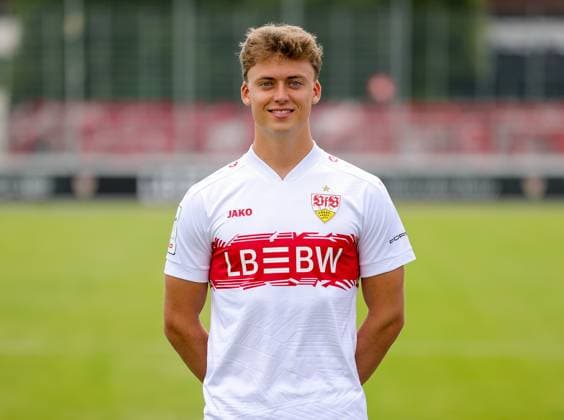 17 07 2025, Paulo Fritschi VfB Stuttgart II 3 Liga, portrait date 2025 2026,
