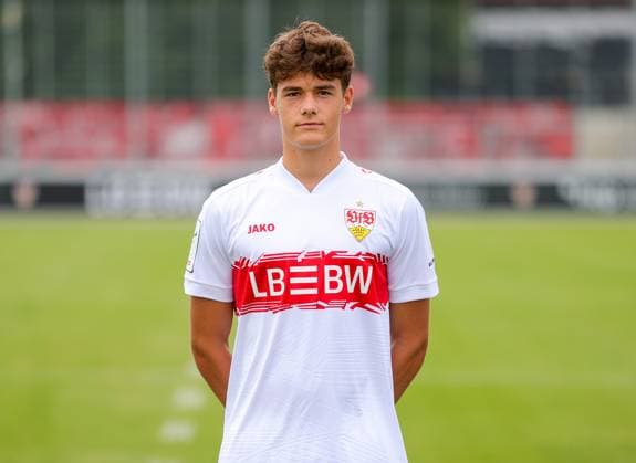 17 07 2025, Lauri Penna VfB Stuttgart II 3 Liga, portrait date 2025 2026,