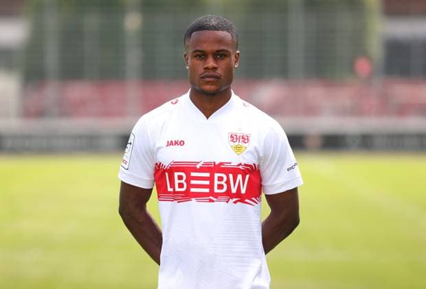 17 07 2025, Abdenego Nankishi VfB Stuttgart II 3 Liga, portrait date 2025 2026,
