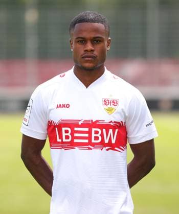 17 07 2025, Abdenego Nankishi VfB Stuttgart II 3 Liga, portrait date 2025 2026,